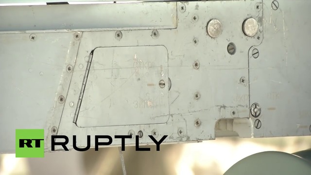 Syria_ Ground crews prepare Russian Su-30SM for combat mission