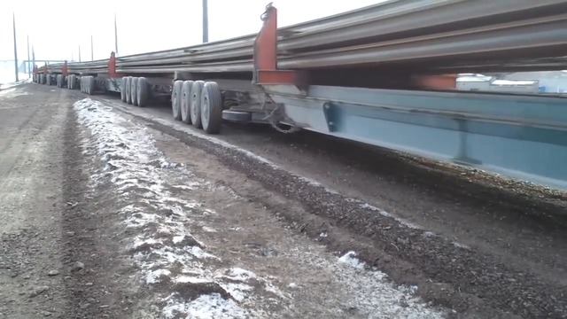 Самый длинный автопоезд в мире, супер машина