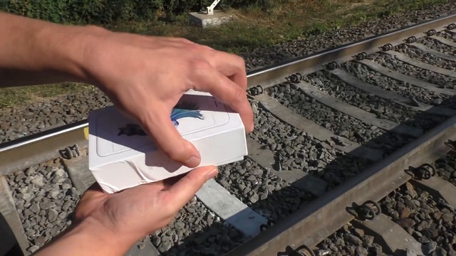 ЧТО ЕСЛИ ПОЕЗД ПЕРЕЕДЕТ iPhone 6s !