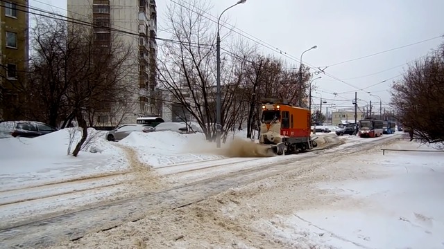 BEST SNOWPLOUGH TRAM [compilation]