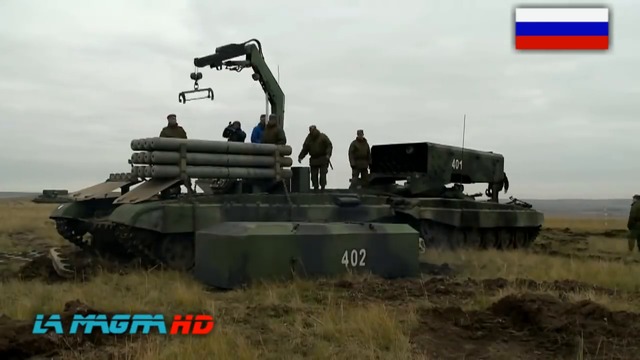 Russian TOS-1A Multiple Rocket Launcher - Буратино ТОС-1А Солнцепёк