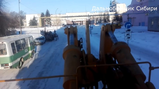 Сибирские дороги. ЧТЗ Т-800. Самый огромный трактор в мире.