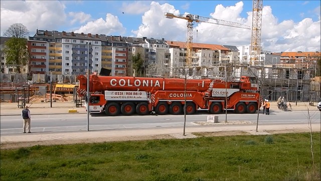mobile crane Liebherr LTM 1750 9.1 construction