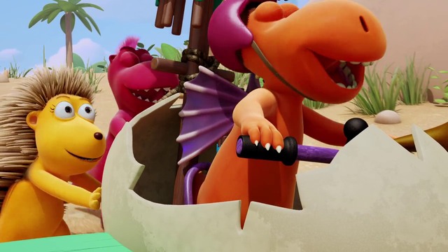 Малкият дракон Кокосчо - приятели завинаги  Der kleine Drache Kokosnuss  (2014)  Бг Аудио( Високо Качество) Част 1