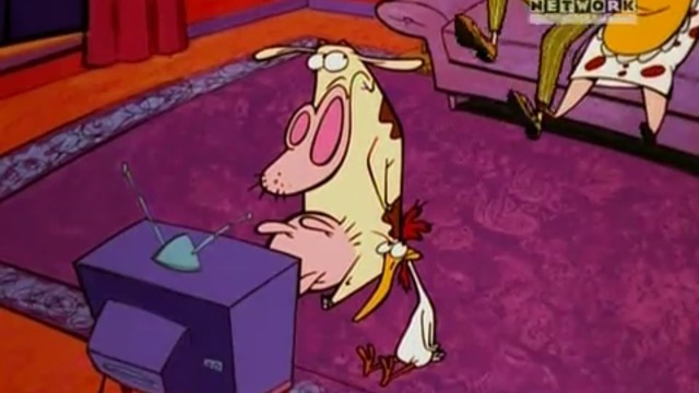 Крава и Пиле Епизод 24 Сезон 4 (2010) г.  АНГЛИЙСКО АУДИО ЦЯЛ ЕПИЗОД, 2018