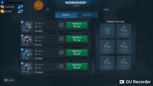 War Robots Workshop 2.0 on components ( 720 X 1280 )
