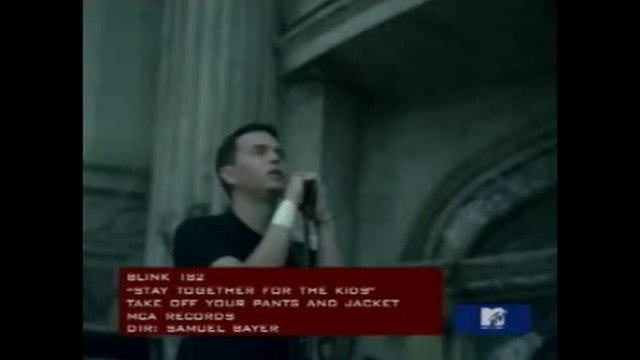 Blink 182 - Stay Together For The Kids