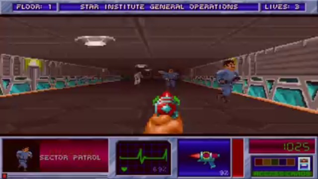 Blake Stone Aliens Of Gold- Mission 1 Floor 1