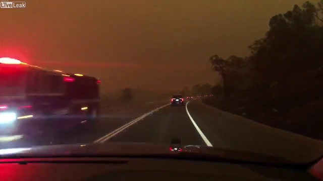 Огнена фурия в Калифорния