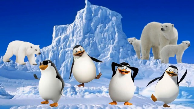 Весели празници (Happy Holidays) 2018 с Google Doodle - Videoclip.bg - Танцът на пингвините