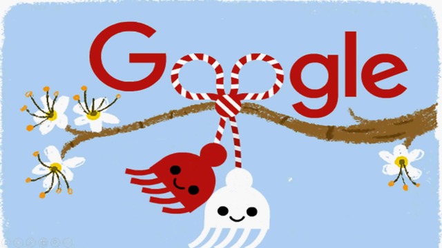 Google Doodle почете мартеничката за 1-ви март като Румънска традиция! Mărțișor , Mărțișor 1 Martie 2019 (România)